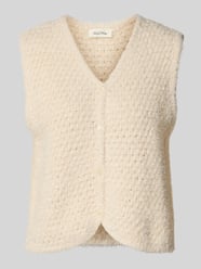 Kurtka z dzianiny z efektem bouclé model ‘CYANBAY’ od American Vintage - 17