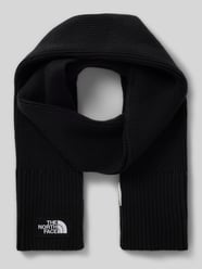 Sjaal in tricotlook met logopatch van The North Face - 2