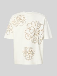 Relaxed fit T-shirt met ronde hals van JAKE*S STUDIO MEN - 31
