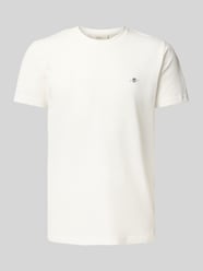 Slim Fit T-Shirt mit Label-Stitching von Gant - 37