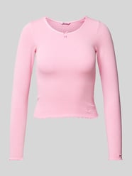 Longsleeve mit Schleifen-Detail von Tommy Jeans Pink - 3