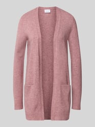 Strickjacke aus Viskose-Mix von VILA Pink - 24