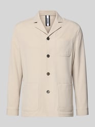 Relaxed Fit Hemdjacke mit Viskose-Anteil Modell 'Bill' von DIGEL Beige - 1