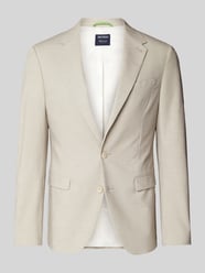 Slim Fit 2-Knopf-Sakko mit Viskose-Anteil von MCNEAL Beige - 1