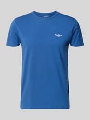 t-shirt o kroju slim fit z mieszanki bawełny model 'ORIGINAL BASIC 3N' od Pepe Jeans - 17