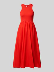Midikleid mit Rundhalsausschnitt Modell 'MIRI' von YAS - 13