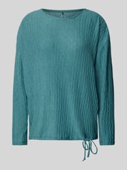 Longsleeve mit Rundhalsausschnitt von ZABAIONE Blau - 3