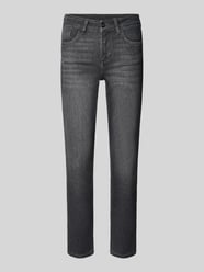 jeansy o kroju slim fit z domieszką lyocellu model 'MONROE' od Liu Jo White - 40