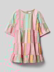 Jurk met volants van DANAMADE Fuchsia - 41