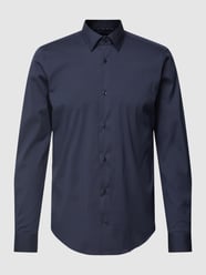Business-Hemd mit Umlegekragen von JOOP! Blau / Türkis - 31
