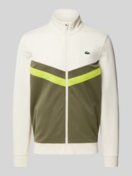 Trainingsjacke mit Label-Badge von Lacoste Beige - 38