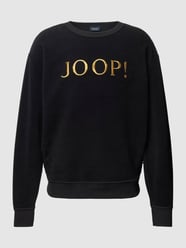Sweatshirt mit Label-Stitching von JOOP! Collection Schwarz - 12