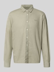 Koszula casualowa o kroju regular fit z mieszanki lnu i bawełny model 'PAYTON' od Pepe Jeans - 4