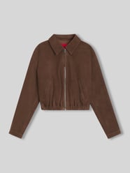 Relaxed Fit Jacke aus echtem Ziegenvelours von HUGO - 27
