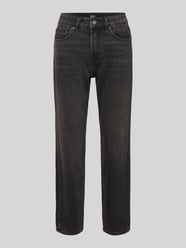 Jeansy o kroju straight fit z mieszanki bawełny model ‘EMILY’ od ONLY - 46