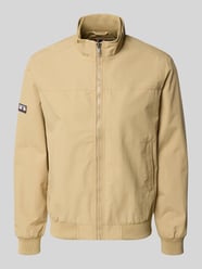 Jack met opstaande kraag en steekzakken van Superdry Beige - 15