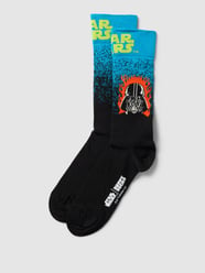 Socken mit Allover-Muster Modell 'Star Wars™' von Happy Socks Schwarz - 44