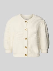 Gebreid jack met doorknoopsluiting, model 'Garance' van Bash - 5