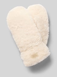 Handschuhe aus Kunstfell von Kurt Beines Beige - 2