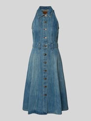 Denimjurk met Knoopsluiting Model 'CALUNA' van Lauren Ralph Lauren - 19