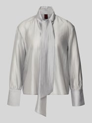 Schluppenbluse aus Lyocell-Mix Modell 'BOW SHIRT' von Stefanel - 40