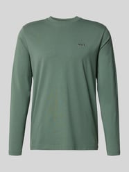 Regular fit shirt met lange mouwen van katoenmix, model 'TEE LONG' van BOSS Green - 16