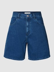 Bermudas mit Eingrifftaschen Modell 'FREYMAA' von Armedangels Blau - 36