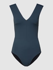 Badpak met labeldetail van Mymarini Grijs / zwart - 30