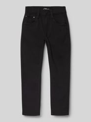 Slim Fit Jeans mit Baumwolle von s.Oliver RED LABEL Schwarz - 18