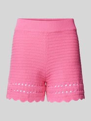 Regular Fit Strickshorts mit elastischem Bund Modell 'Sadie' von Gina Tricot Pink - 6