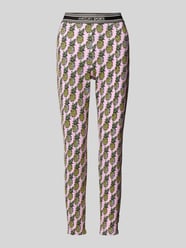 Slim Fit Stoffhose mit fixierten Bügelfalten von Marc Cain - 30