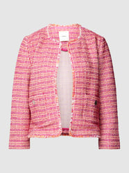 Blazer in Bouclé-Optik von s.Oliver BLACK LABEL Pink - 22