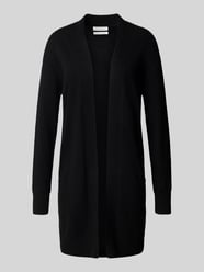 Gebreide lange jas van kasjmier met opgestikte zakken van Christian Berg Woman - 38