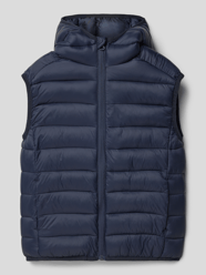 Steppweste mit Kapuze Modell 'unicov' von Mango Blau - 33
