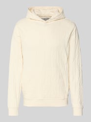 Hoodie mit Känguru-Tasche und Kapuze von GUESS Beige - 2