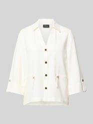 Krótki blezer o kroju regular fit z dodatkiem wiskozy od s.Oliver BLACK LABEL - 6