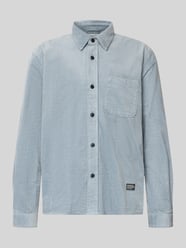 Kurtka koszulowa o kroju regular fit z brustaszą od Marc O'Polo DENIM - 3