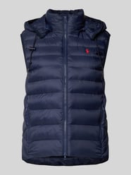Kamizelka pikowana ze stójką od Polo Ralph Lauren - 5