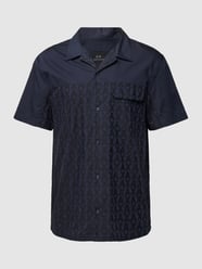 Vrijetijdsoverhemd met 1/2-mouwen van ARMANI EXCHANGE Blauw / turquoise - 6
