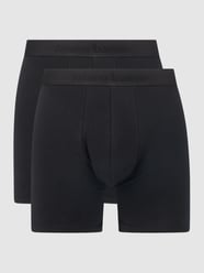 Trunks mit Stretch-Anteil im 2er-Pack Modell 'Long Life'  von Bruno Banani Schwarz - 29