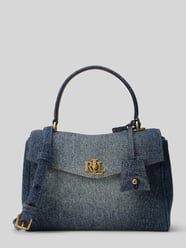 Henkeltasche in Denim-Optik Modell 'FARRH' von Lauren Ralph Lauren - 3