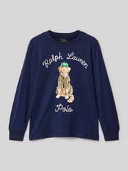 Shirt met lange mouwen en motiefprint van Polo Ralph Lauren Kids - 10