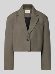 Cropped Blazer mit Umlegekragen Modell 'Casia' von Gestuz - 16