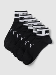 Socken mit Label-Print im 6er-Pack von Puma Schwarz - 27