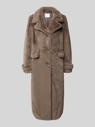 Mantel mit Reverskragen von Rich & Royal Beige - 5