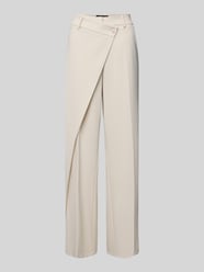 Stoffhose mit französischen Eingrifftaschen Modell 'ANAIS' von CAMBIO Beige - 32