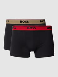 Trunks mit Logo-Bund im 3er-Pack von BOSS Schwarz - 19