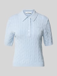 Slim Fit Poloshirt aus Viskose-Mix Modell 'Thilla' von Gestuz - 2