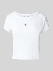 T-Shirt mit Label-Badge von Calvin Klein Jeans - 16