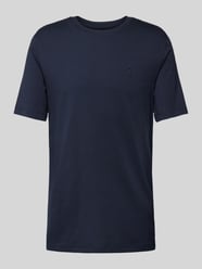 T-Shirt mit Logo-Stitching von Scotch & Soda Blau - 16